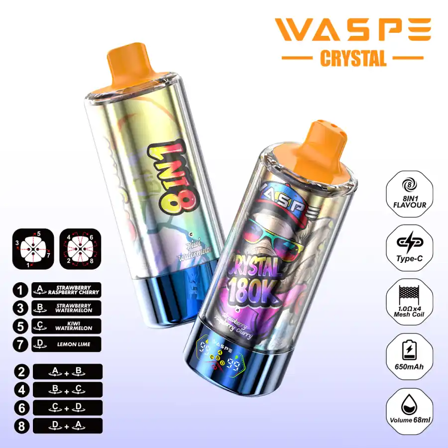 WASPE 8 IN 1 Crystal 180000 - obrazek 28