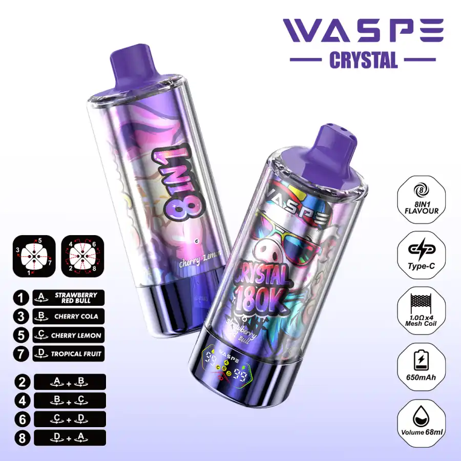 WASPE 8 IN 1 Crystal 180000 - obrazek 32
