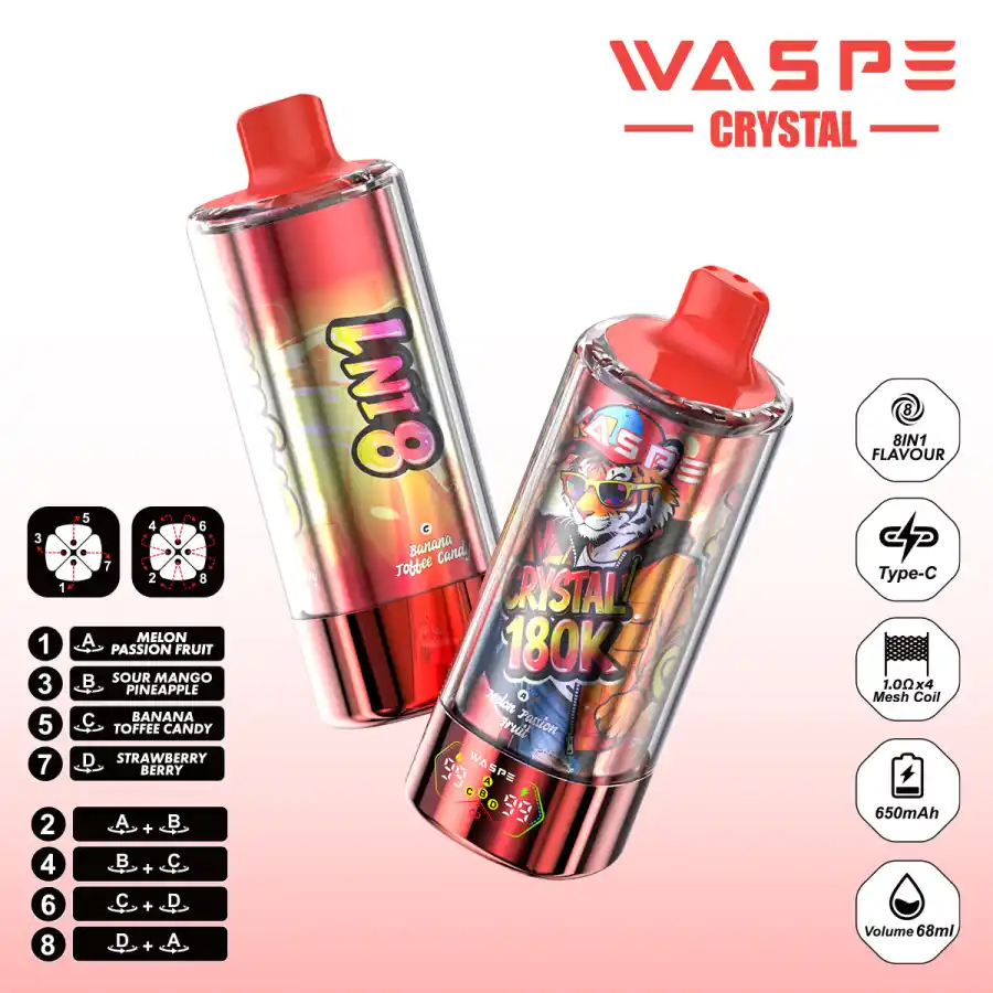 WASPE 8 IN 1 Crystal 180000 - obrazek 38