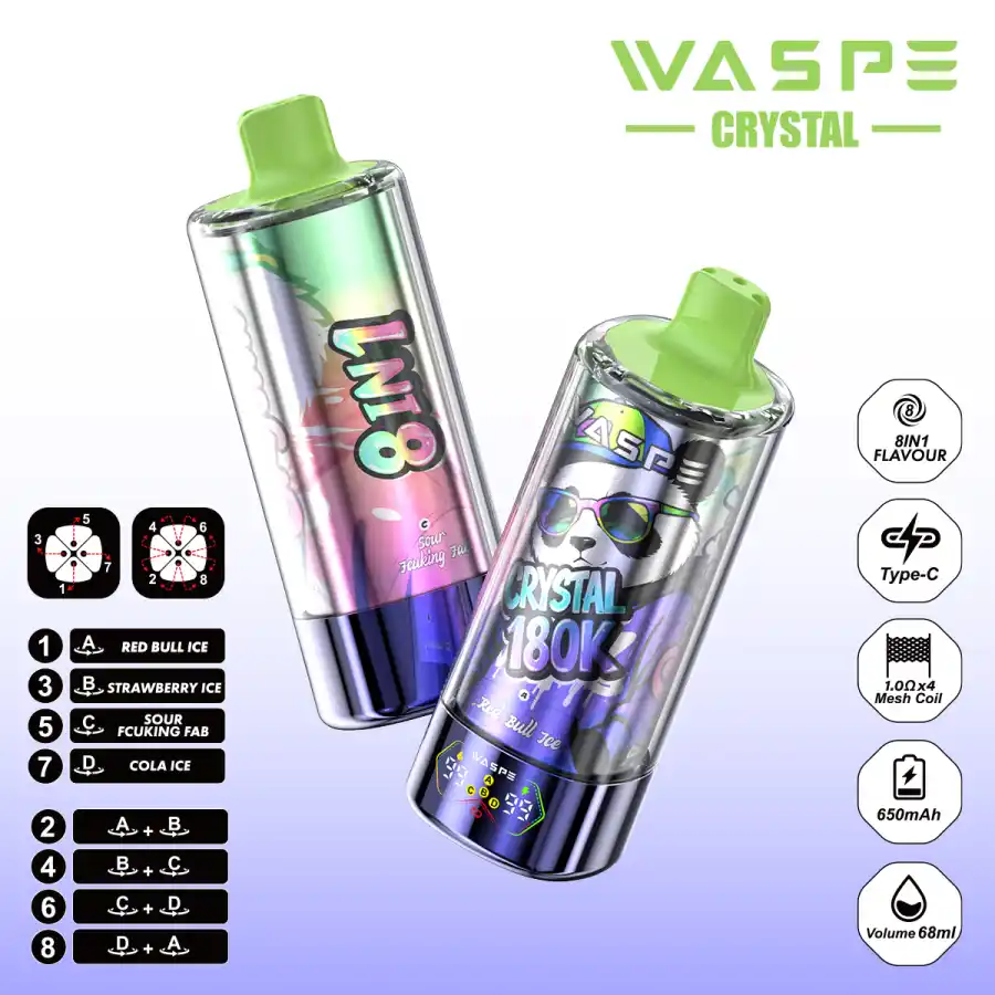 WASPE 8 IN 1 Crystal 180000 - obrazek 42