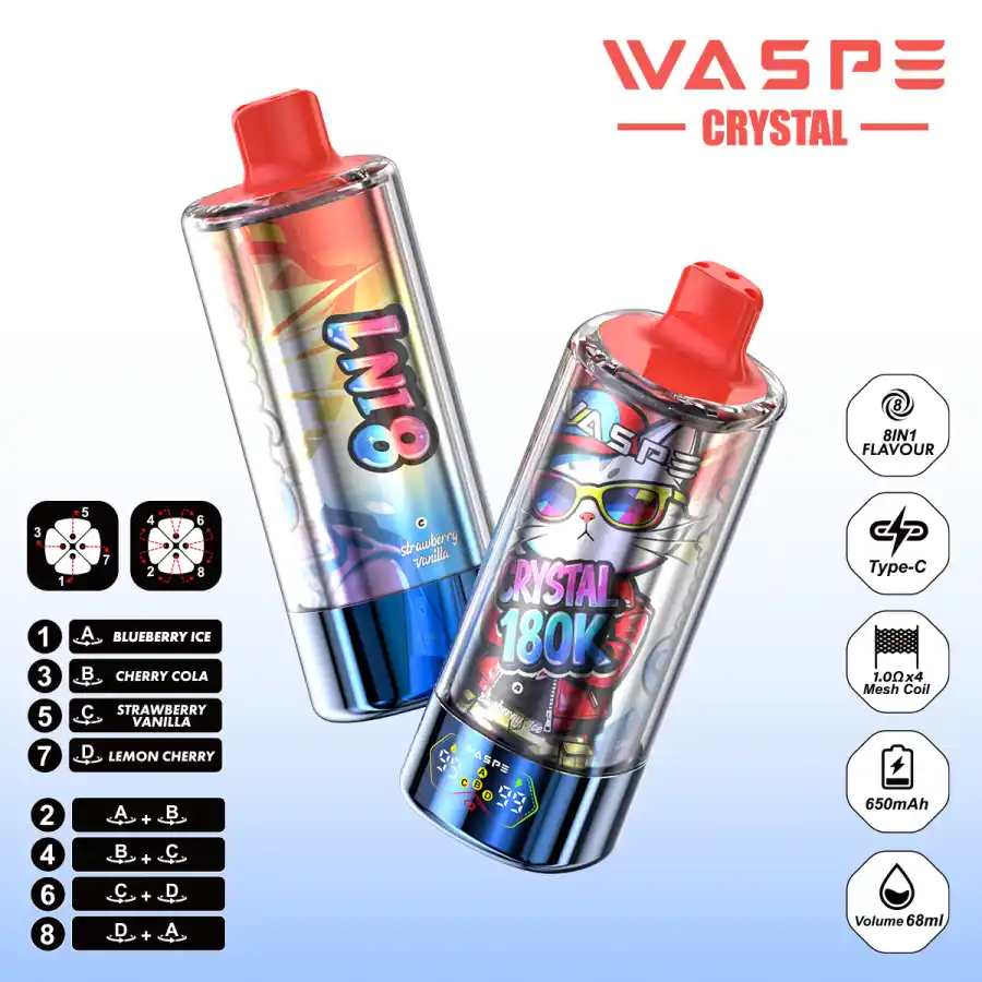WASPE 8 IN 1 Crystal 180000 - obrazek 46