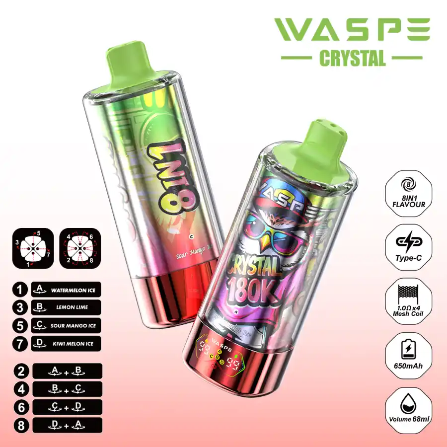 WASPE 8 IN 1 Crystal 180000 - obrazek 48