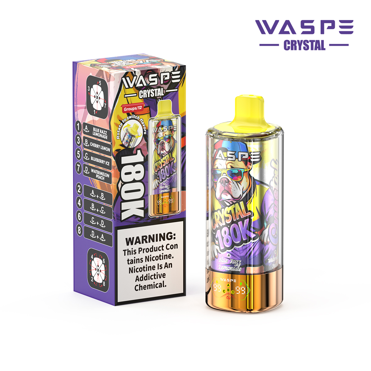 WASPE 8 IN 1 Crystal 180000 - obrazek 49