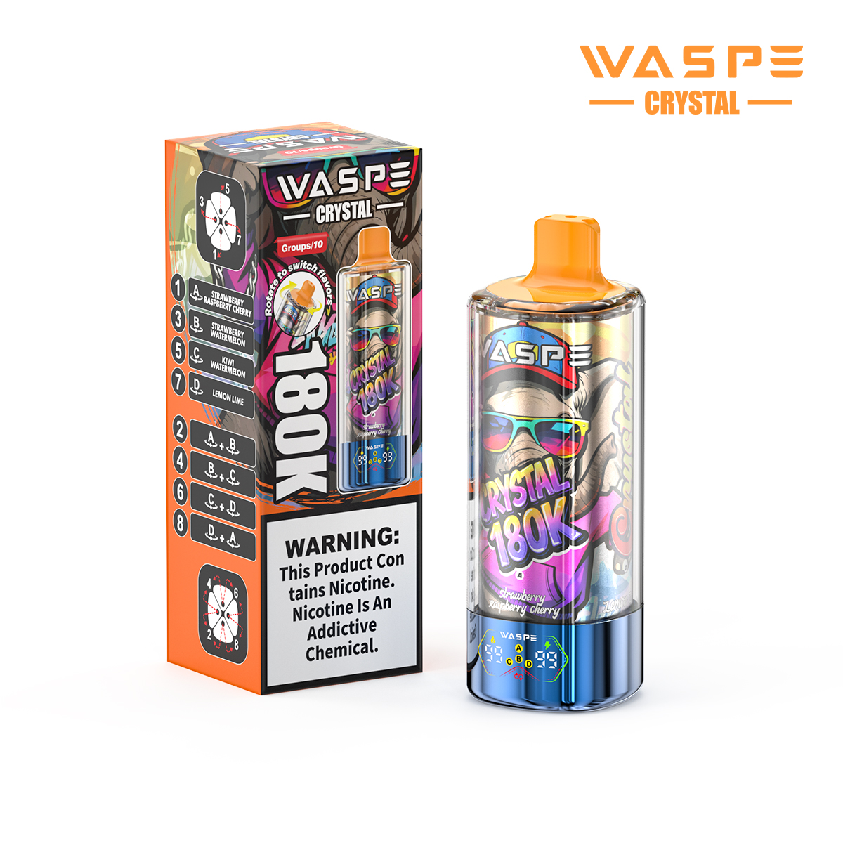 WASPE 8 IN 1 Crystal 180000 - obrazek 51
