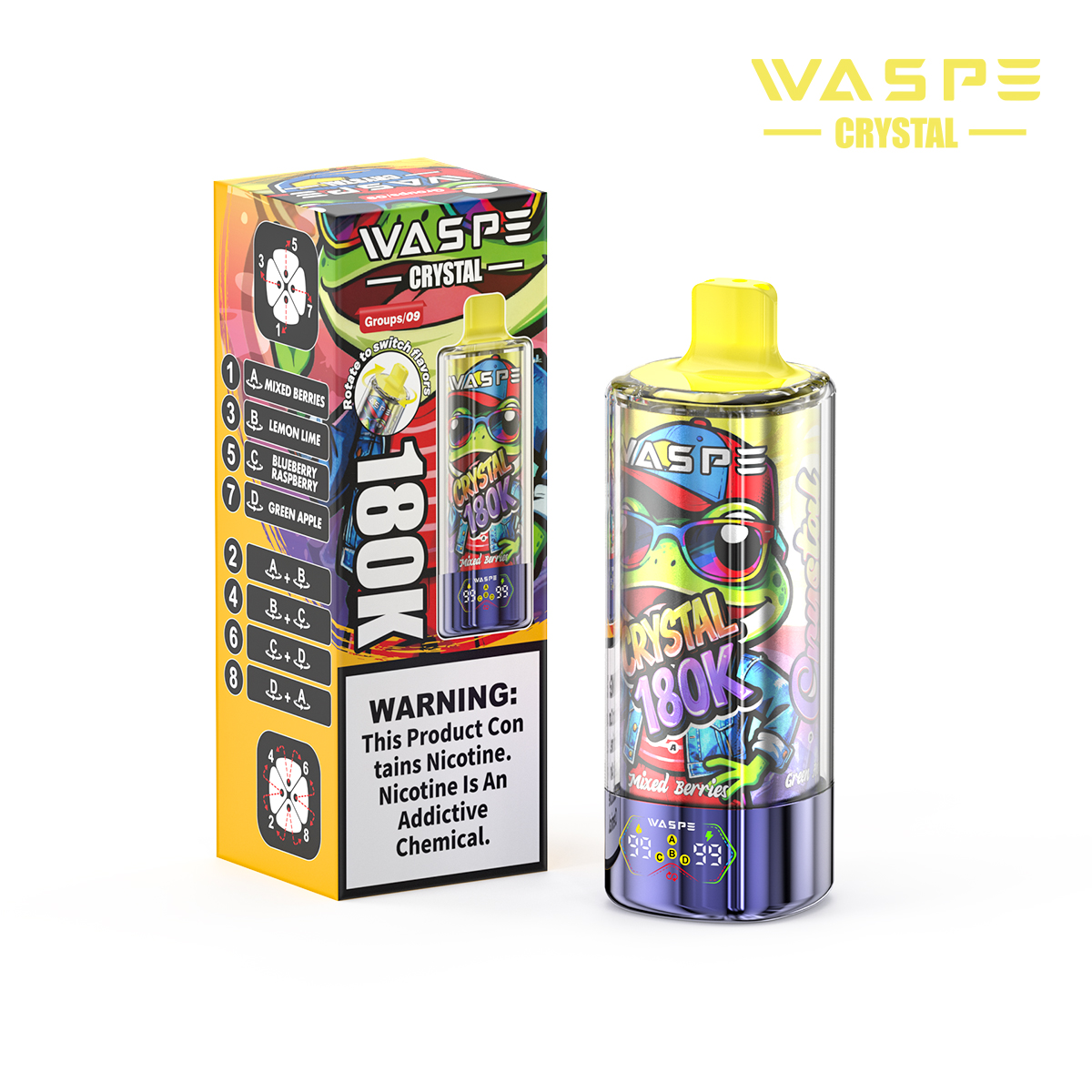 WASPE 8 IN 1 Crystal 180000 - obrazek 52