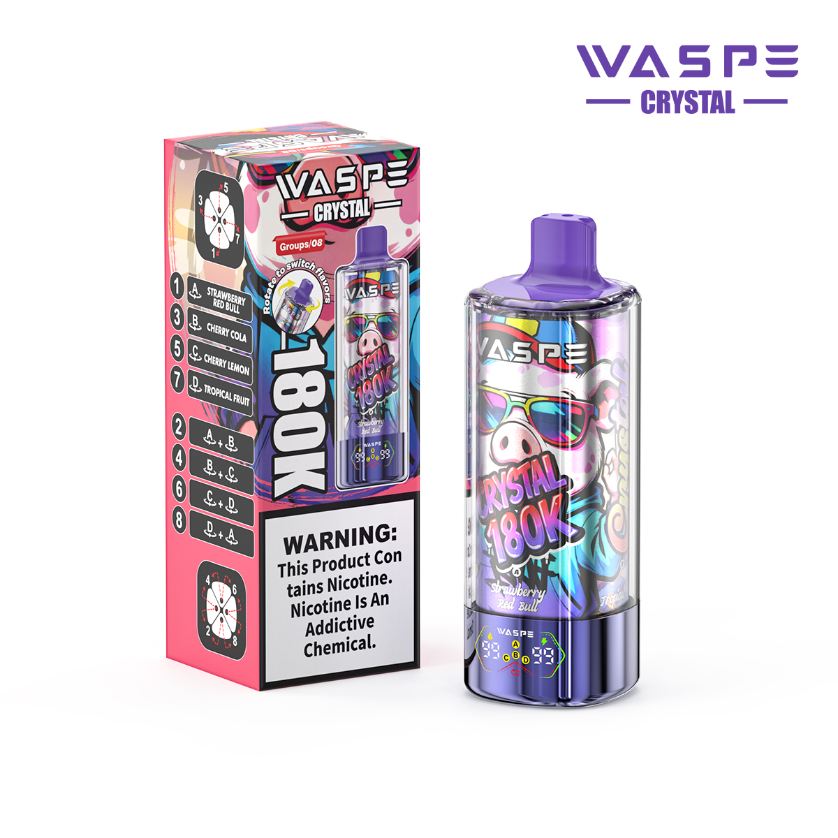 WASPE 8 IN 1 Crystal 180000 - obrazek 53