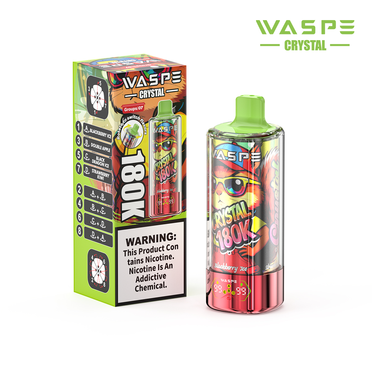 WASPE 8 IN 1 Crystal 180000 - obrazek 54