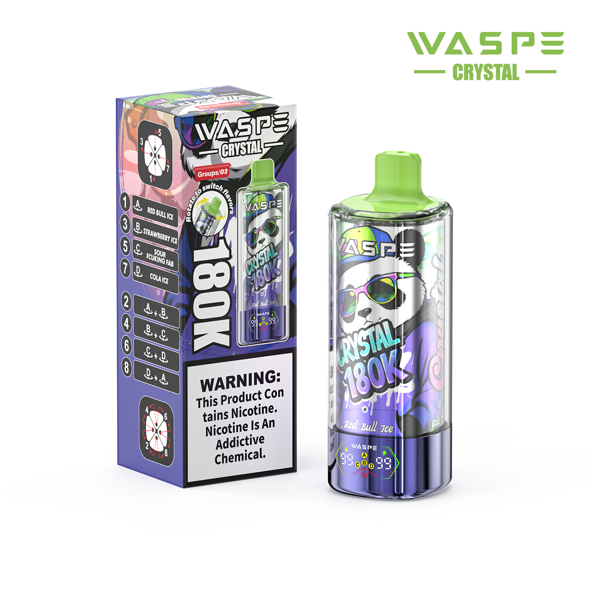 WASPE 8 IN 1 Crystal 180000 - obrazek 59