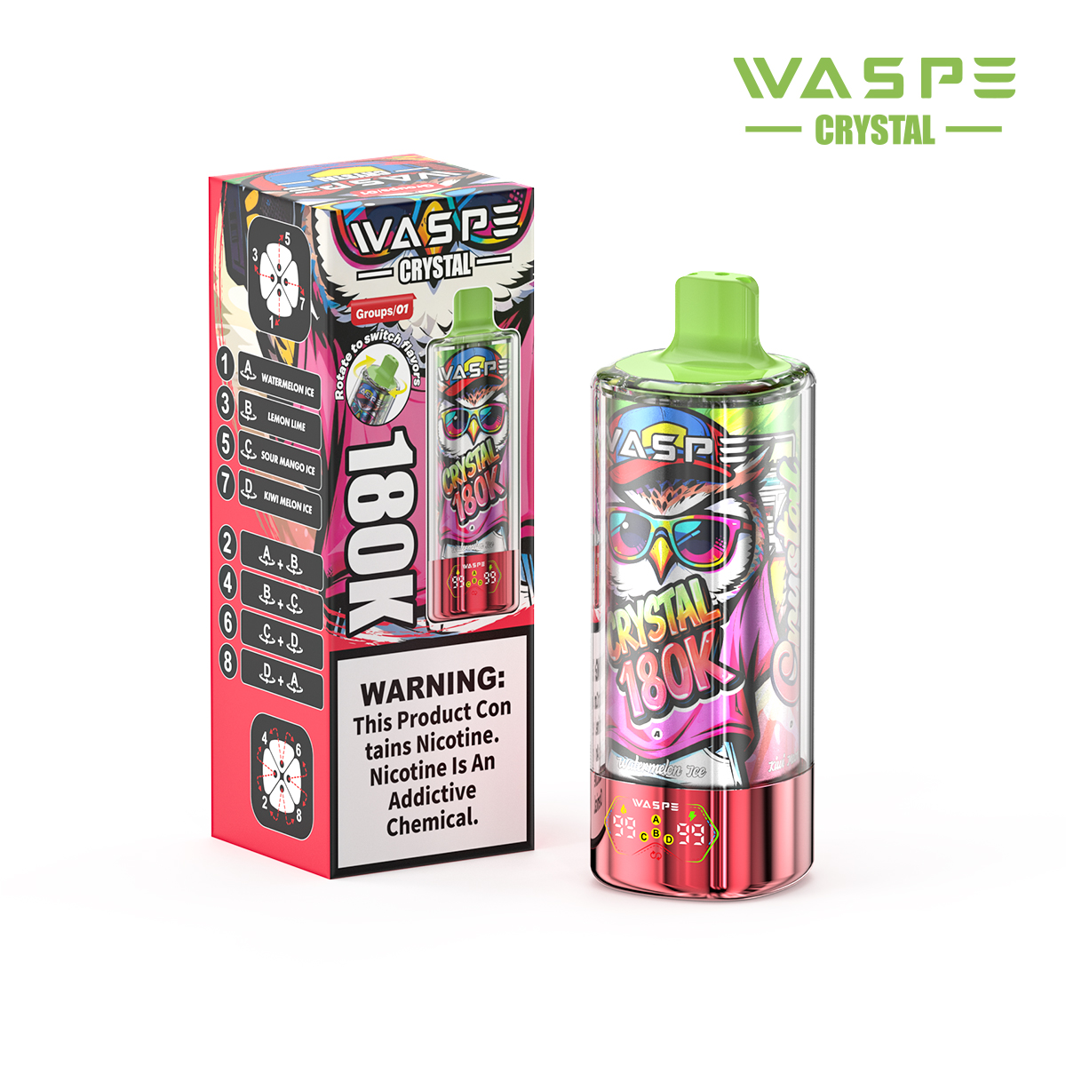 WASPE 8 IN 1 Crystal 180000 - obrazek 61