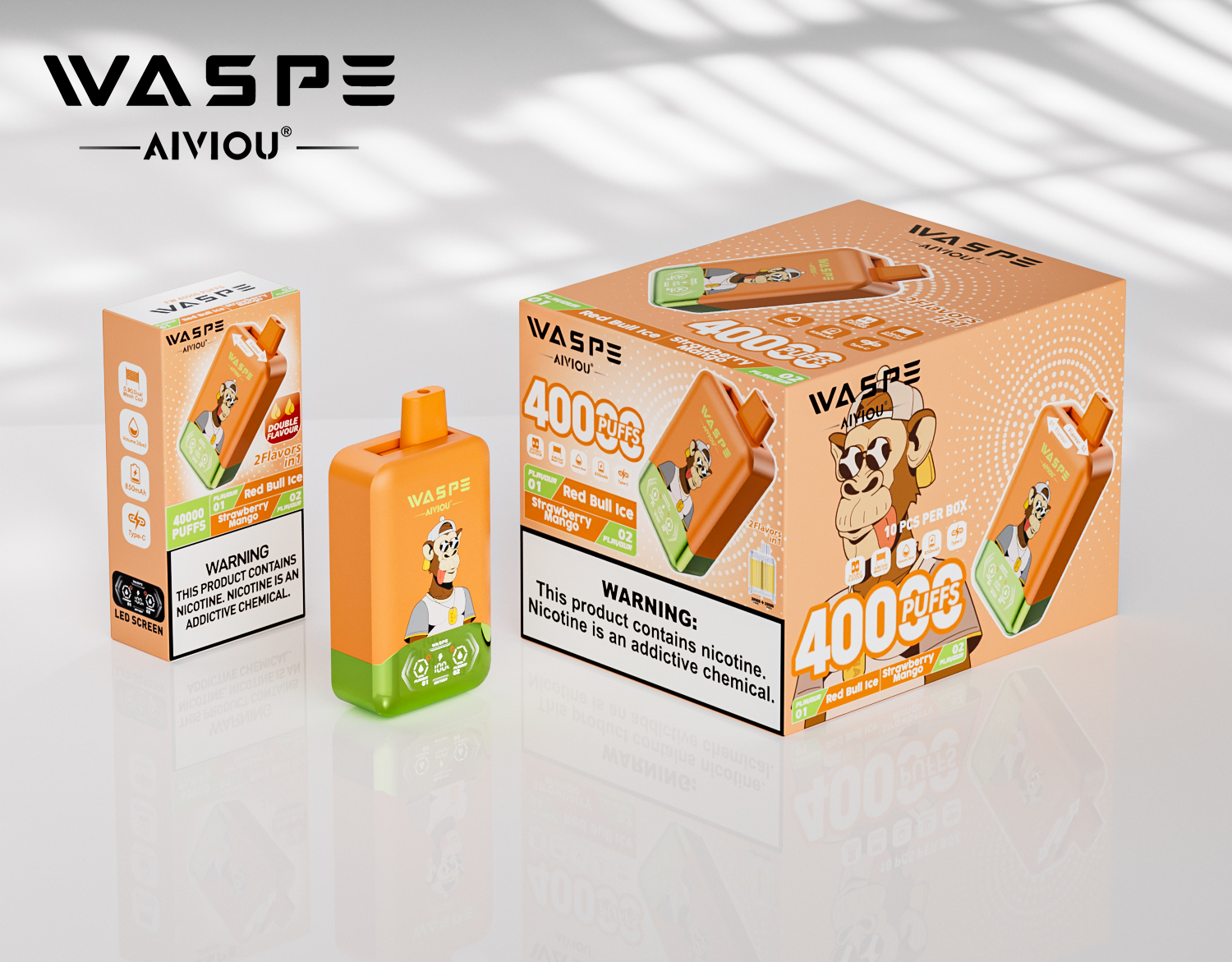 WASPE Double Flavor 40000 - obrazek 17