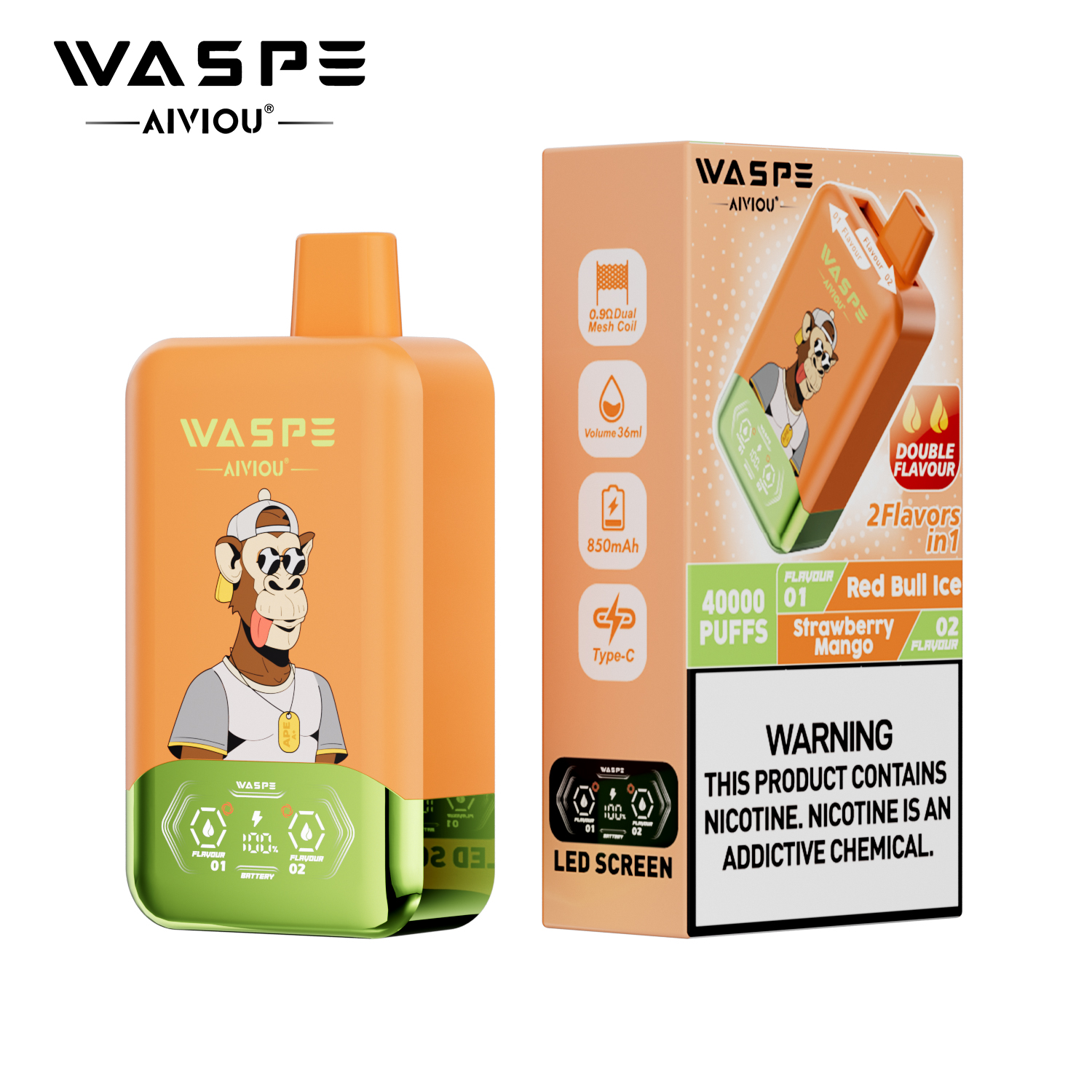 WASPE Double Flavor 40000 - obrazek 20