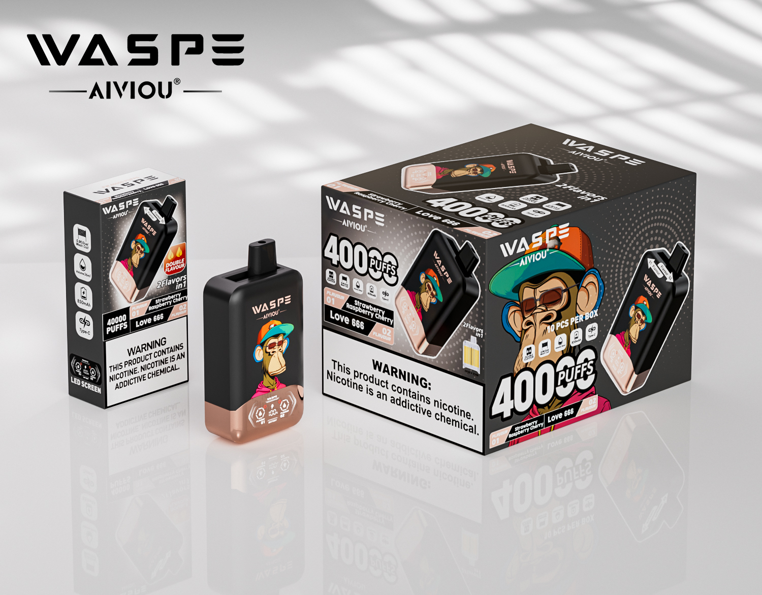 WASPE Double Flavor 40000 - obrazek 22