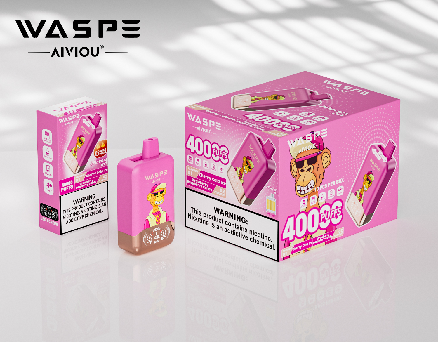 WASPE Double Flavor 40000 - obrazek 26