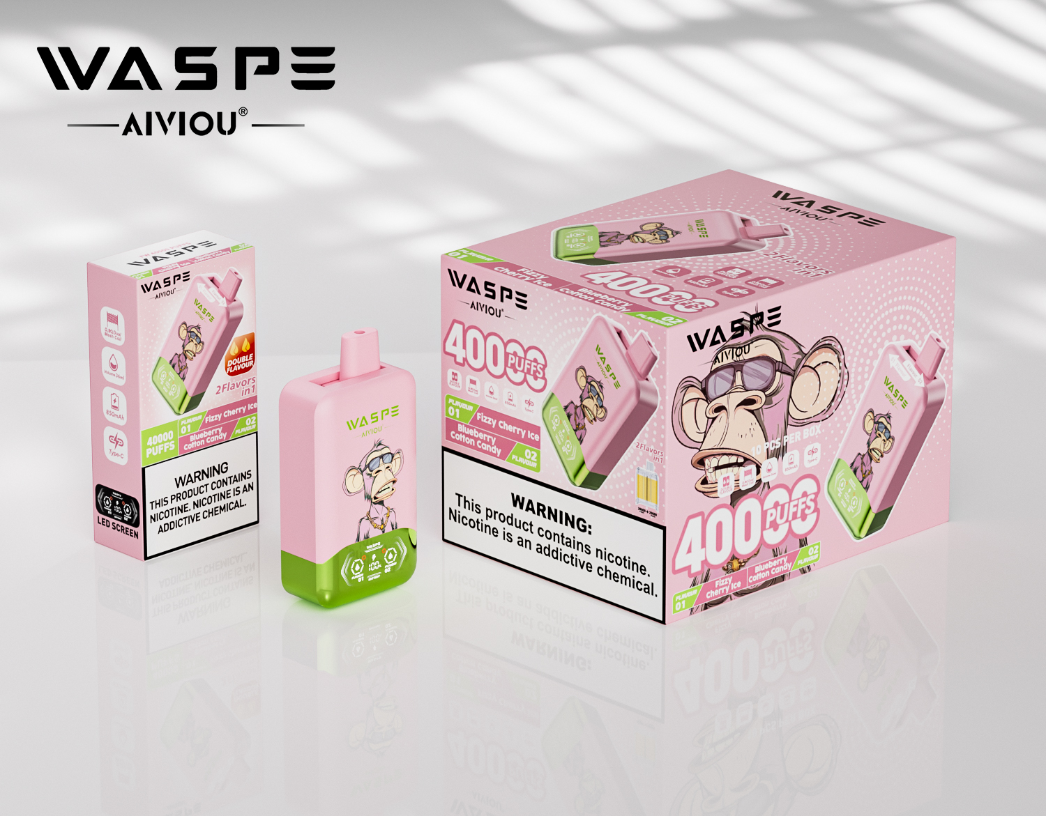 WASPE Double Flavor 40000 - obrazek 29