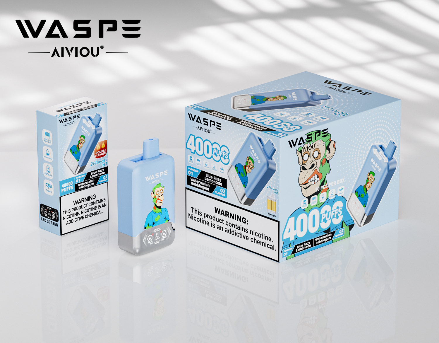 WASPE Double Flavor 40000 - obrazek 30