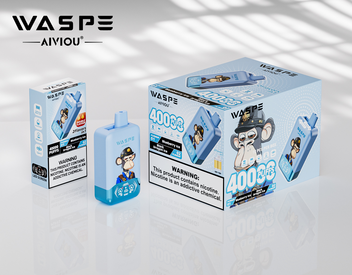 WASPE Double Flavor 40000 - obrazek 31