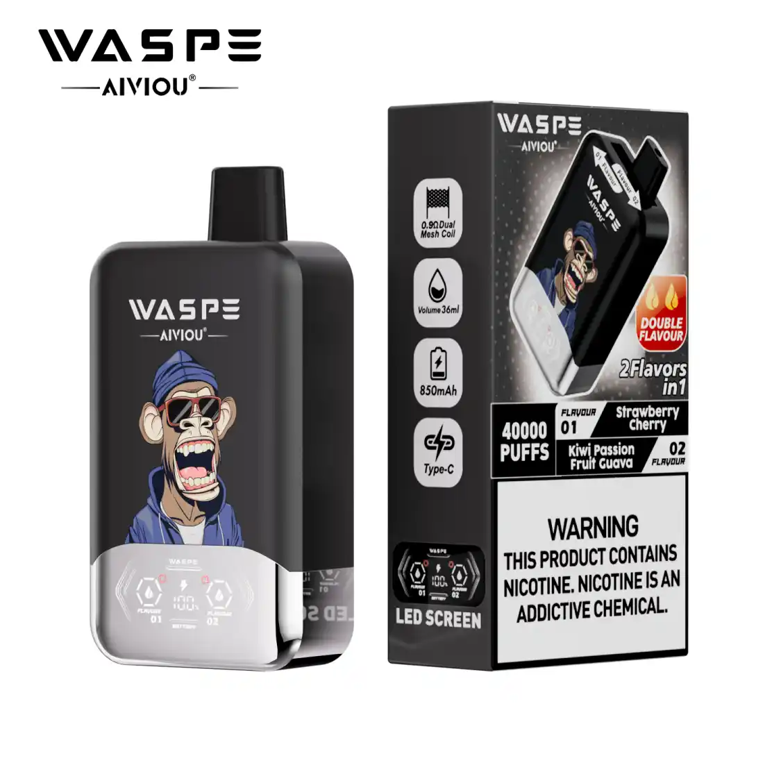 WASPE Double Flavor 40000 - obrazek 74