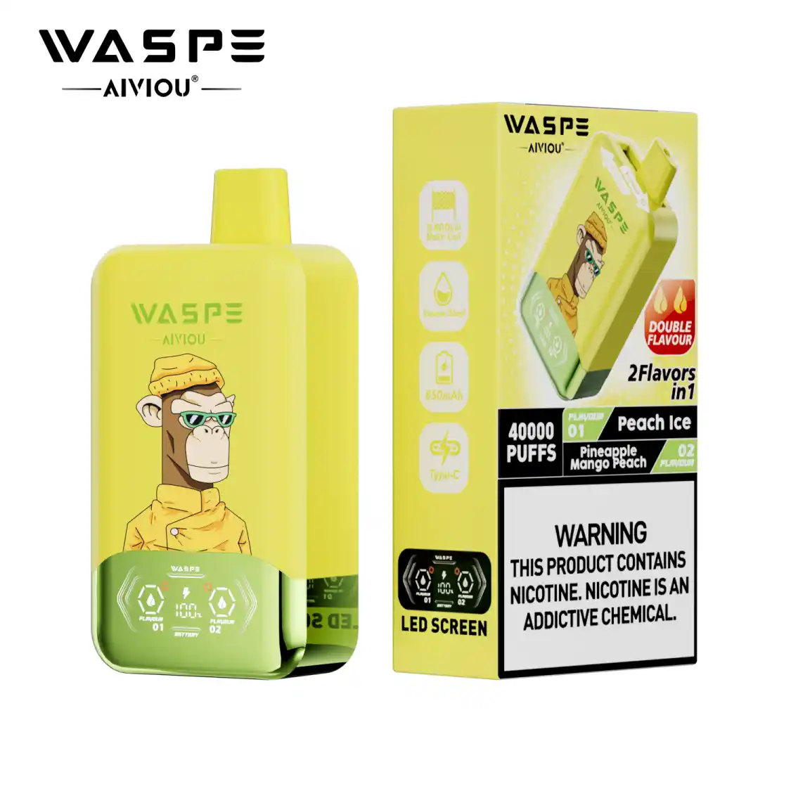 WASPE Double Flavor 40000 - obrazek 81