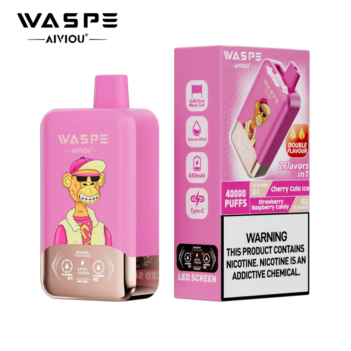 WASPE Double Flavor 40000 - obrazek 83