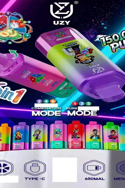 UZY 6 IN 1 150K (Six Flavors)