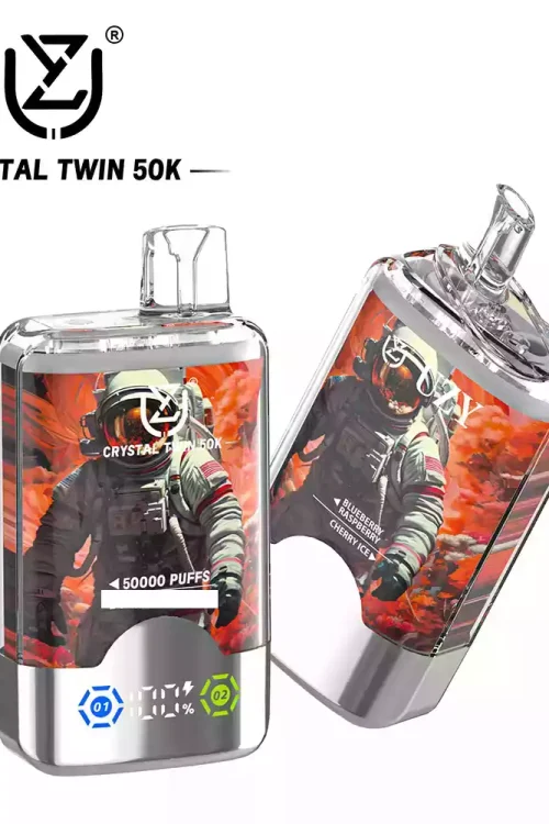 UZY CRYSTAL TWIN 50000 (Double Flavors)